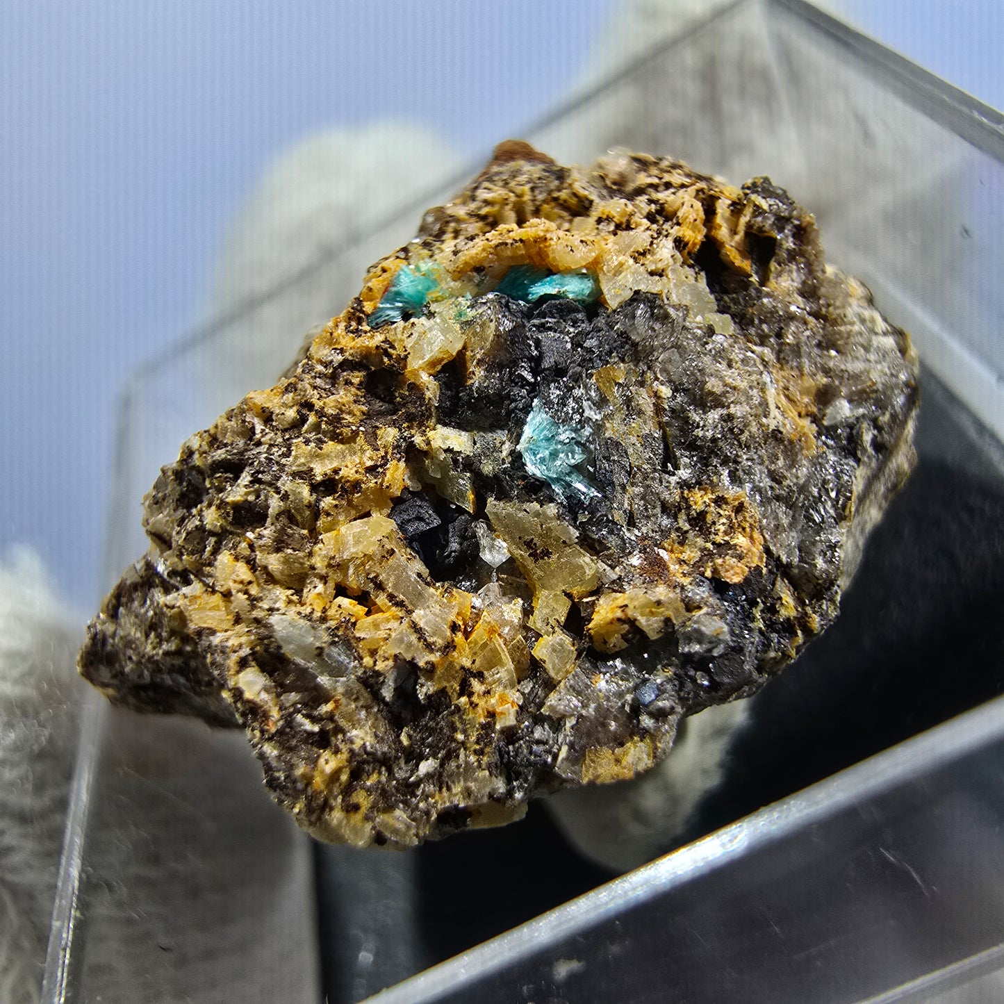 TOP Micromount Mineralien Sammlung Deutschland - 8 Stück Deutschland #8084