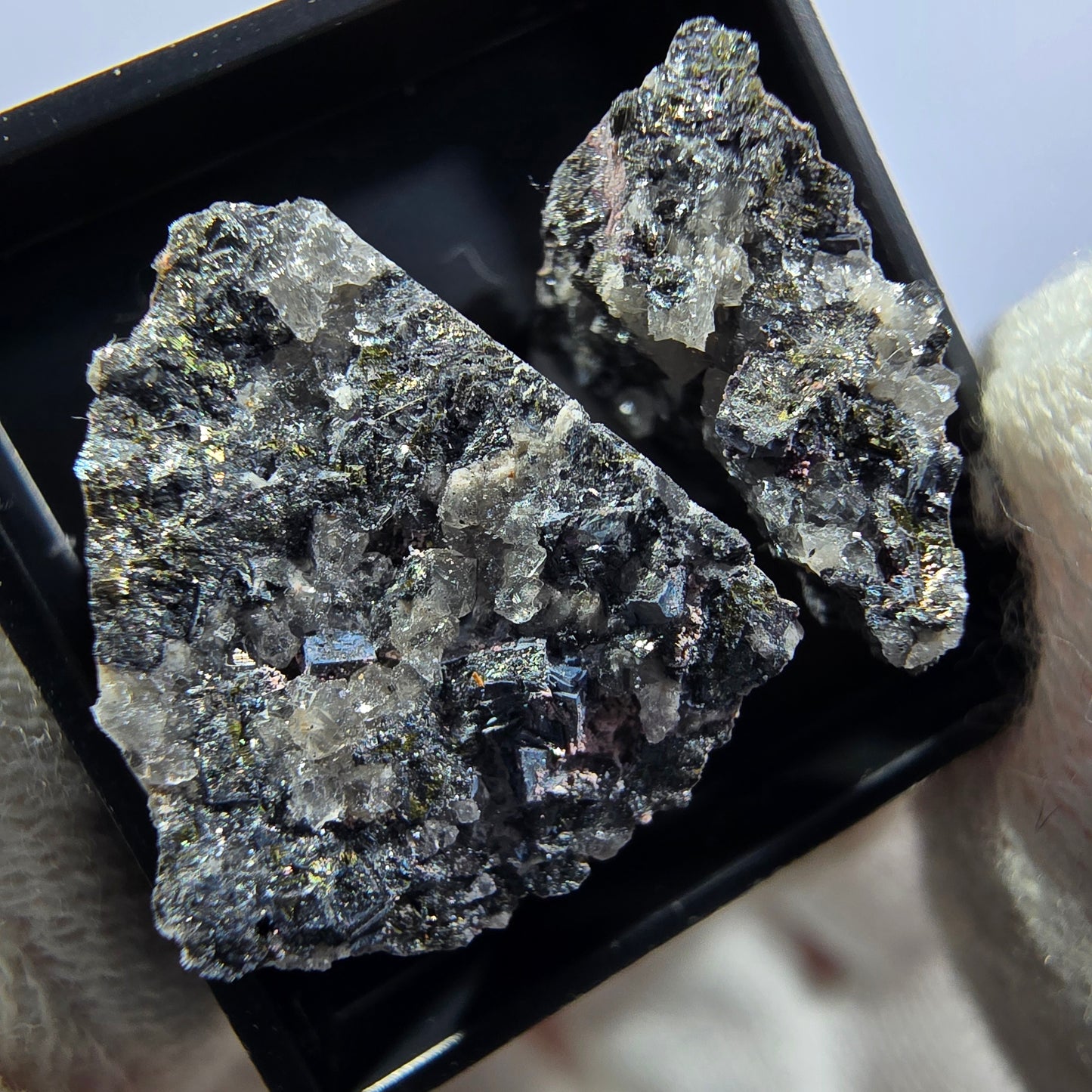 TOP Micromount Mineralien Sammlung Deutschland - 8 Stück Deutschland #8087