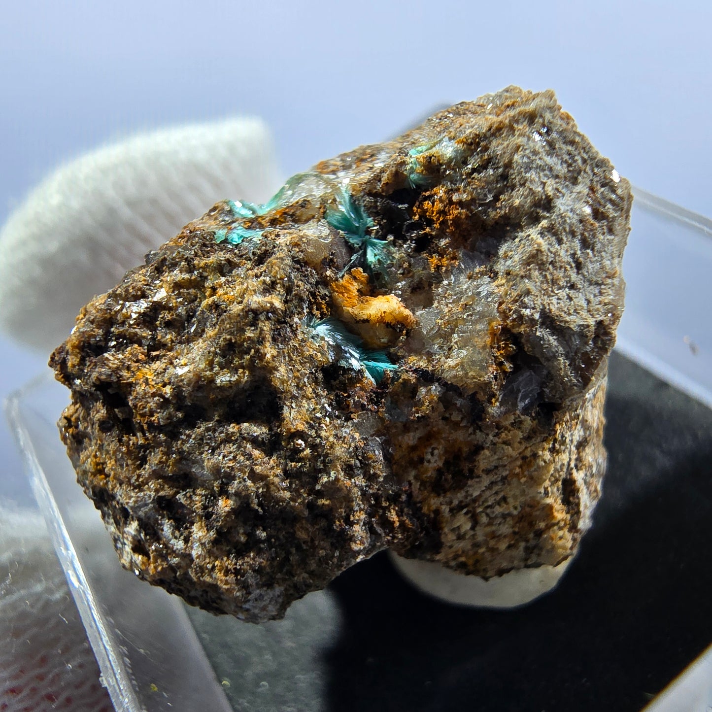 TOP Micromount Mineralien Sammlung Deutschland - 8 Stück Deutschland #8088