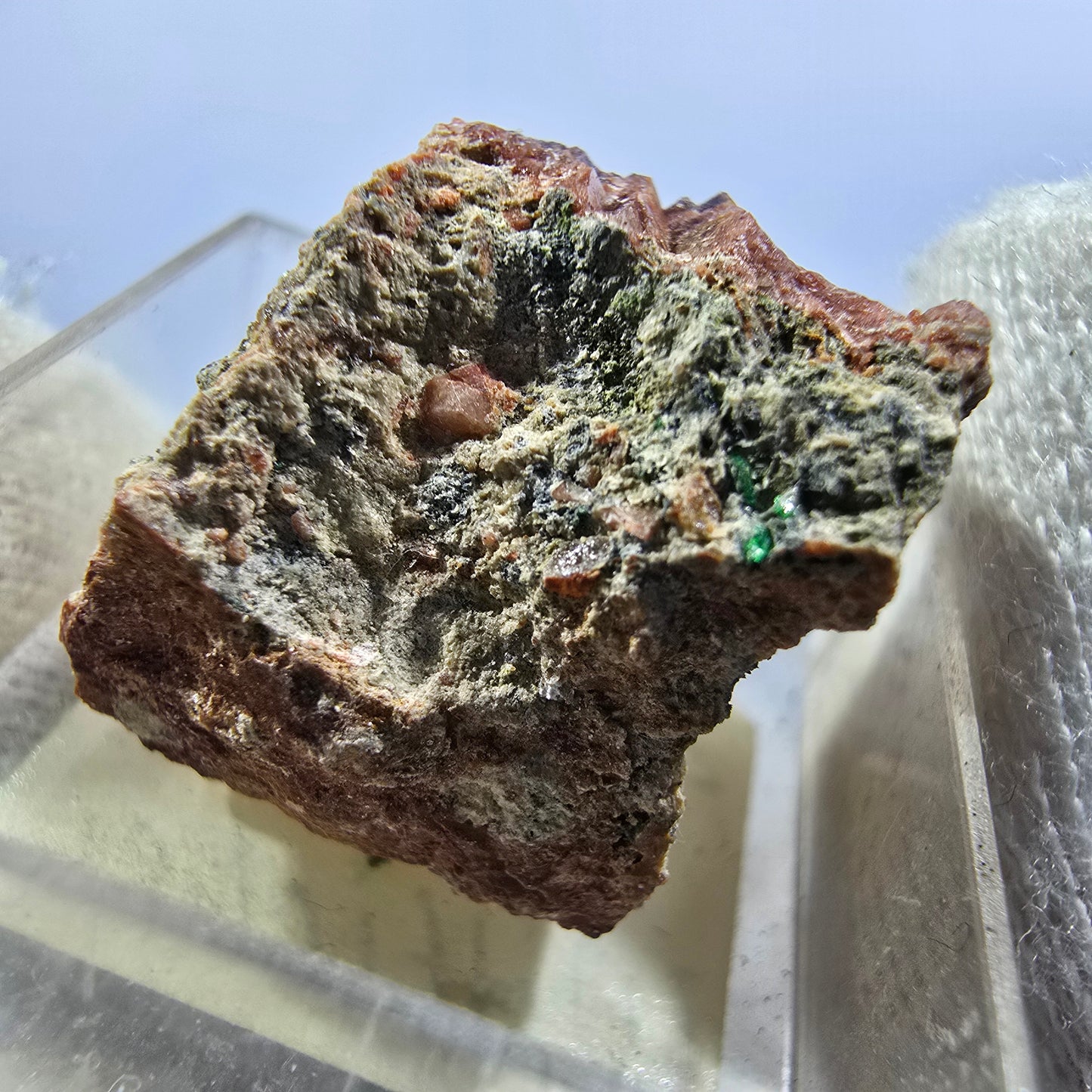 TOP Micromount Mineralien Sammlung Deutschland - 8 Stück Deutschland #8090