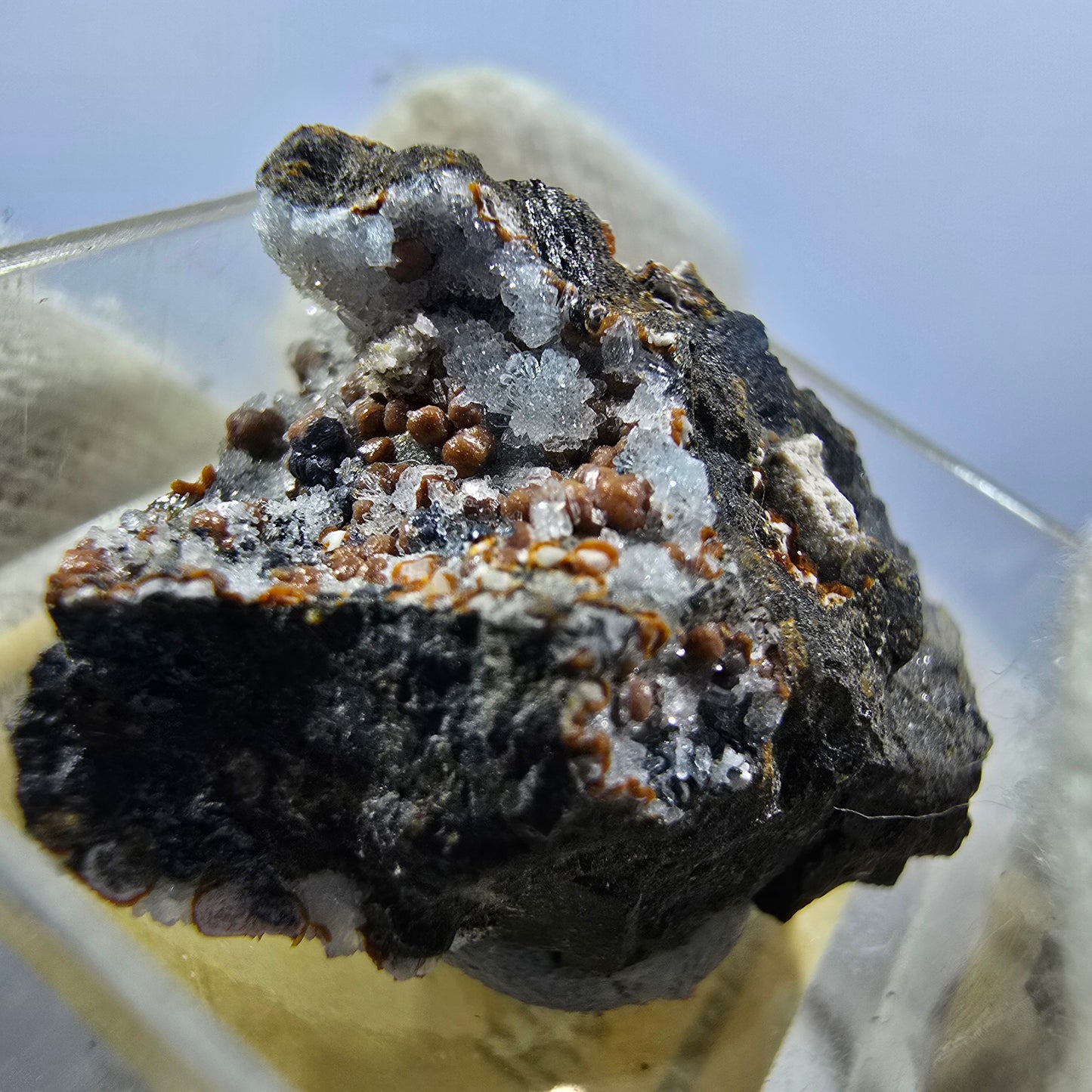 TOP Micromount Mineralien Sammlung Deutschland - 8 Stück Deutschland #8090