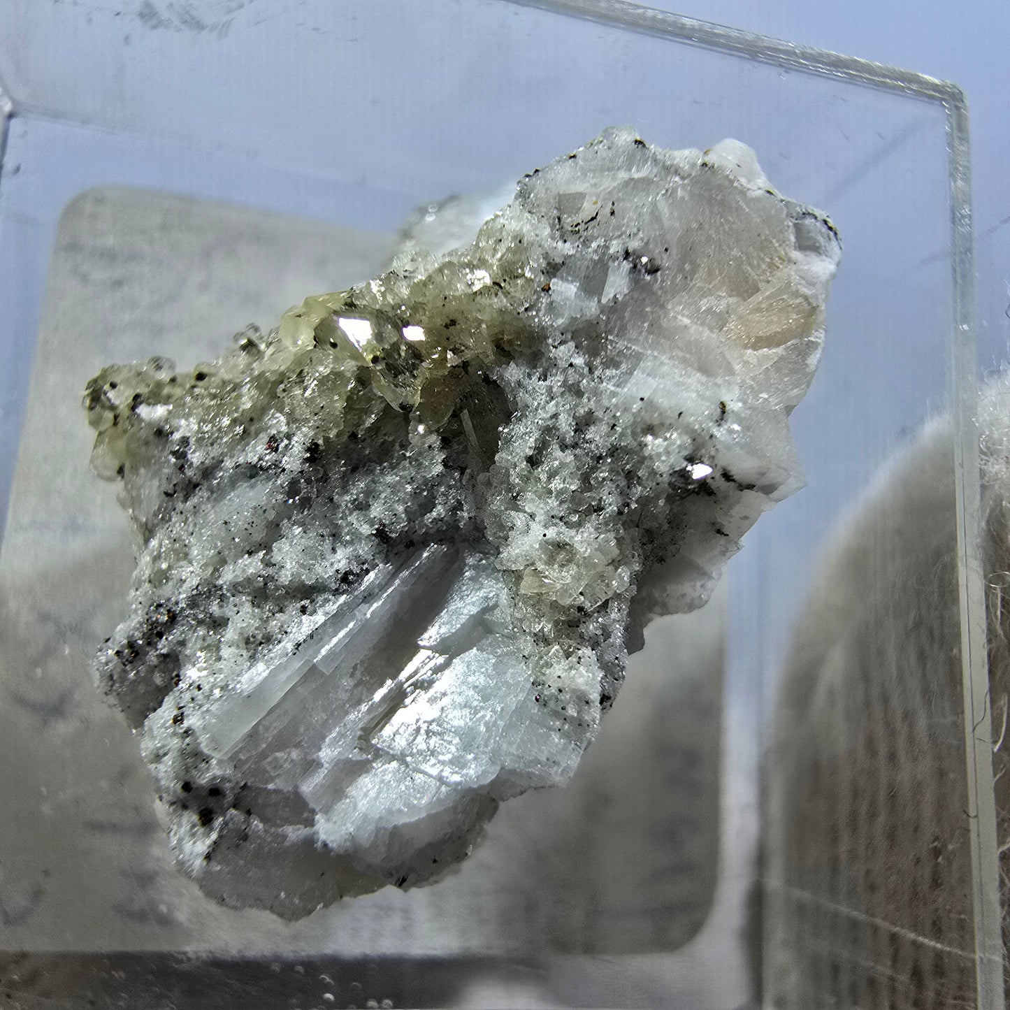 TOP Micromount Mineralien Sammlung Deutschland - 8 Stück Deutschland #8092