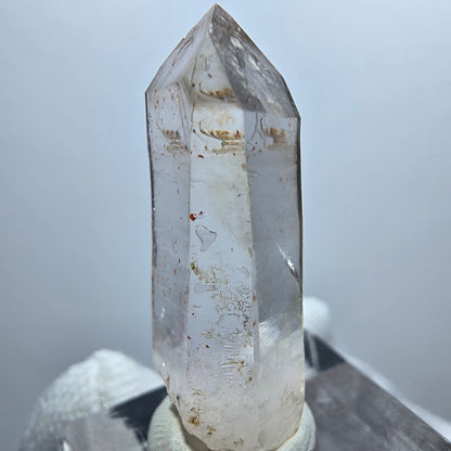 Klare Phantom Rauchquarz Zepter Spitze Goboboseb, Namibia 34*11*10mm
