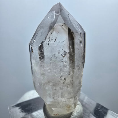 Enhydro Phantom Smoky Quartz Scepter, 1x Bubble Goboboseb, Namibia 36*17*16mm 