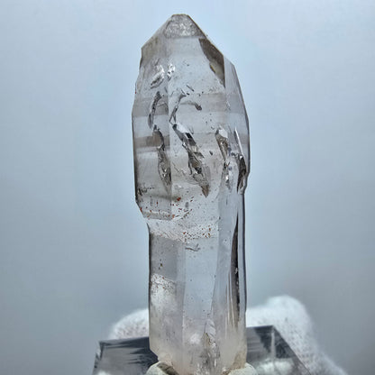 Clear Phantom Smoky Quartz Scepter Point Goboboseb, Namibia 45*11*14mm 