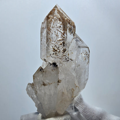 Clear Phantom Smoky Quartz Scepter Cluster Goboboseb, Namibia 50*28*17mm 