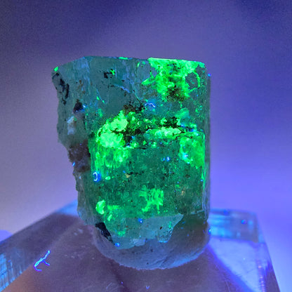 Seltener Aquamarin X mit Hyalit Erongo, Namibia 20*18*16mm