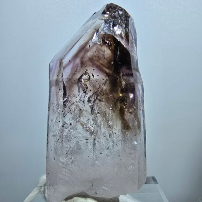 Hématite améthyste fantôme Enhydro, grosse bulle Streep Mine Gob Namibie 62*31*19mm 