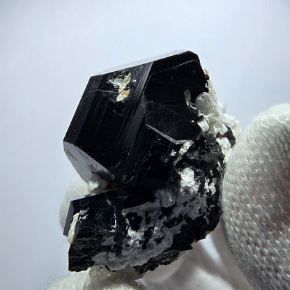 Rare Schorl Tourmaline, Hyalite, Orthoclase Specimen Erongo, Namibia 42*40*27mm 