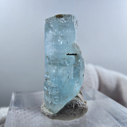 Aigue-marine Setlene, tourmaline Schörl stade Erongo, Namibie 20*9*8mm 