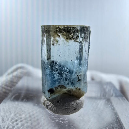 Aigue-marine Setlene, tourmaline Schörl stade Erongo, Namibie 14*9*7mm 
