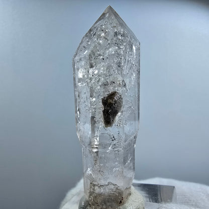 Enhydro Phantom Smoky Quartz Scepter with Calcite Valentine Pocket Goboboseb Namibia 53*19*13mm 