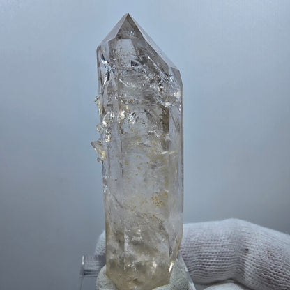 Enhydro Phantom Smoky Quartz, 2x Bubble (large) Valentine Pocket Goboboseb Namibia 66*20*20mm 