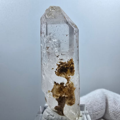 Phantom Skeleton Smoky Quartz DT Scepter Valentine Pocket Goboboseb Namibia 56*20*15mm 
