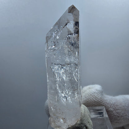 Lemurian Phantom Smoky Quartz DT Scepter Stage Valentine Pocket Goboboseb Namibie 55*24*21mm 