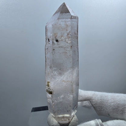 Lemurian Phantom Smoky Quartz DT Scepter Stage Valentine Pocket Goboboseb Namibie 70*19*14mm 