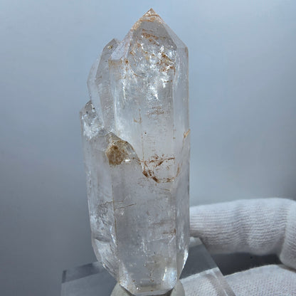 Lemurian Phantom Smoky Quartz DT Scepter Stage Valentine Pocket Goboboseb Namibie 77*28*24mm 