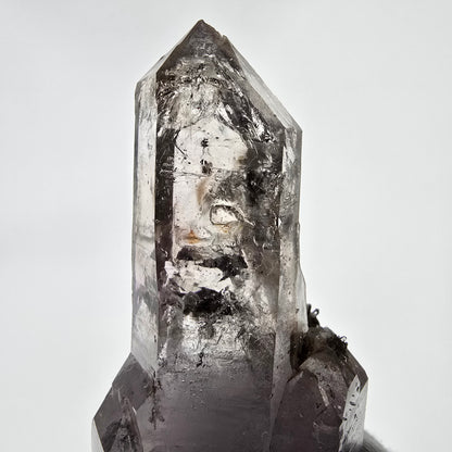 Enhydro Skeleton Amethyst DT Scepter 4x Bubble Valentine Pocket Gobobs. Namibie 119 x 40 x 34 mm 