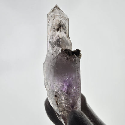 Enhydro Skeleton Amethyst DT Scepter 4x Bubble Valentine Pocket Gobobs. Namibie 119 x 40 x 34 mm 