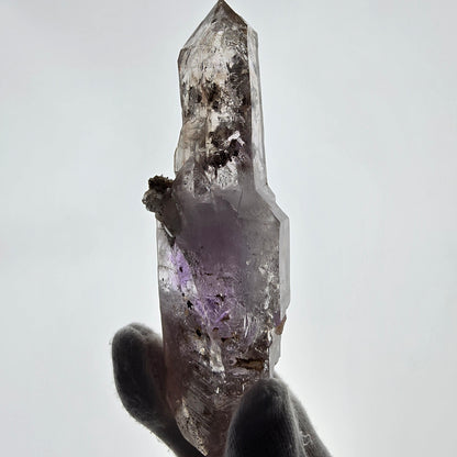 Enhydro Skeleton Amethyst DT Scepter 4x Bubble Valentine Pocket Gobobs. Namibie 119 x 40 x 34 mm 