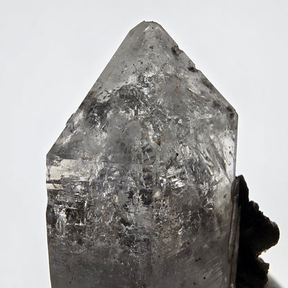 Goboboseb de poche Phantom Smoky Quartz UV Calcite Stage Valentine Namibie 65 x 42 x 37 mm 