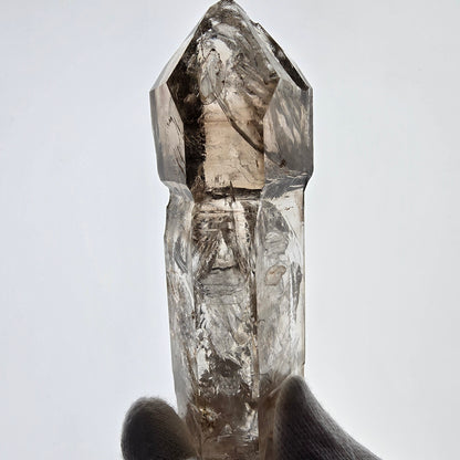 Phantom Smoky Quartz Window Scepter Valentine Pocket Goboboseb Namibia 107*38*28mm 