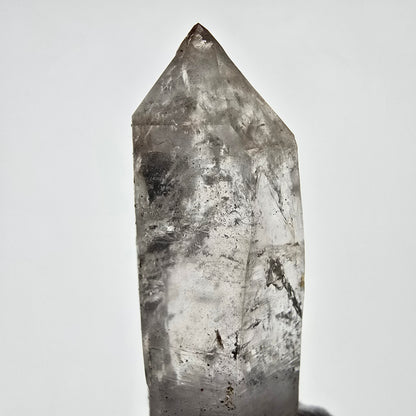 Enhydro Skelett Rauchquarz DT Zepter, 6x Blase Valentine Pocket Gobo. Namibia 113*26*25mm