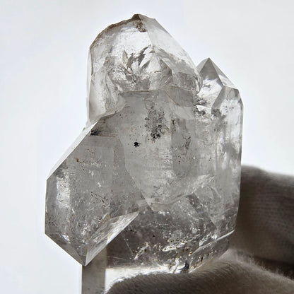 Gobo de poche Skeleton Phantom Smoky Quartz DT Zepter Valentine. Namibie 71 x 33 x 35 mm 