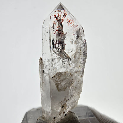 Quartz fumé Harlequin Phantom, mine Point Streep, Goboboseb, Namibie, 44 x 17 x 12 mm 