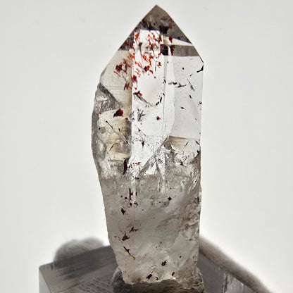 Quartz fumé Harlequin Phantom, mine Point Streep, Goboboseb, Namibie, 44 x 17 x 12 mm 