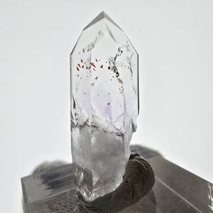 Harlekin Phantom Amethyst Spitze Streep Mine, Goboboseb, Namibia 30*11*10mm