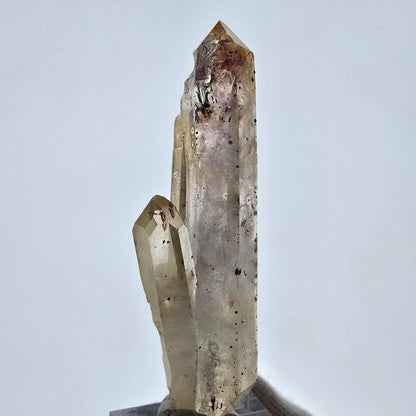 Harlekin Phantom Amethyst DT Zepter, UV Calcit Streep Mine, Namibia 70*19*19mm