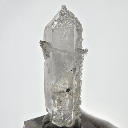 Phantom Smoky Quartz Point with Analcime Streep Mine, Goboboseb, Namibia 55*22*21mm 