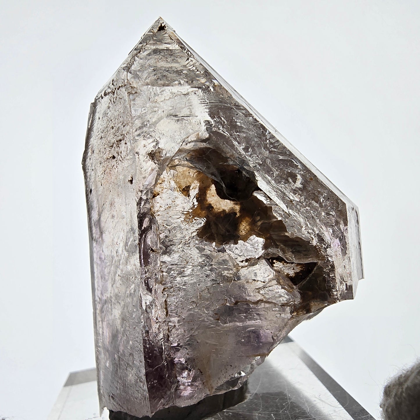 Enhydro Skeleton Amethyst Scepter, 5x Bubble (large) Valentine Pocket, Namibia 61*43*29mm 