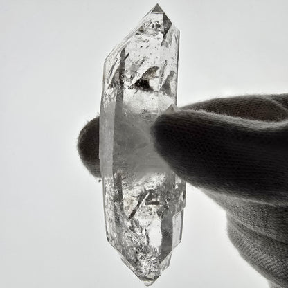 Skeleton Phantom Smoky Quartz DT Scepter Valentine Pocket, Namibia 86*25*19mm 