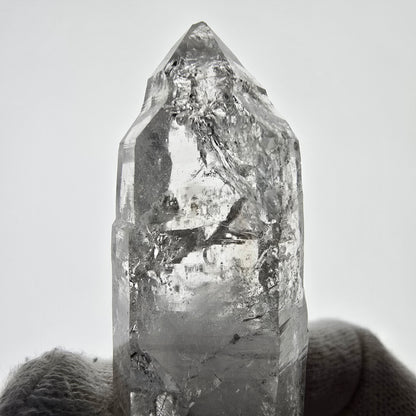 Skeleton Phantom Smoky Quartz DT Scepter Valentine Pocket, Namibia 86*25*19mm 