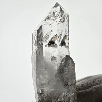 Skeleton Phantom Smoky Quartz DT Scepter Valentine Pocket, Namibia 86*25*19mm 