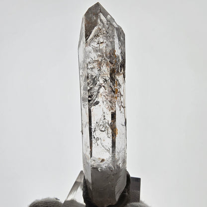 Enhydro Skeleton Smoky Quartz Scepter, 4x Bubble (2x large) Valentine Pocket, Namibia 72*20*14mm 