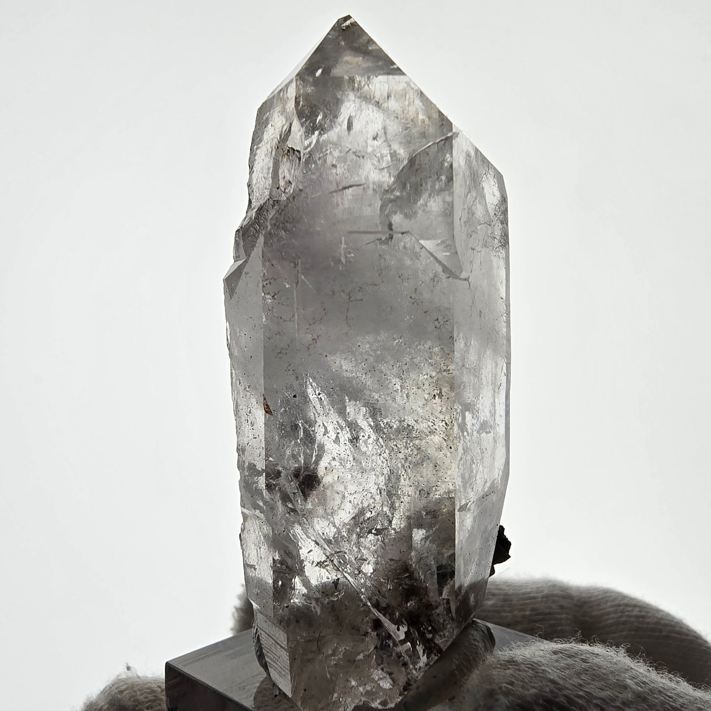 Skeleton Phantom Amethyst Scepter, UV Calcite Valentine Pocket, Namibia 60*30*23mm 