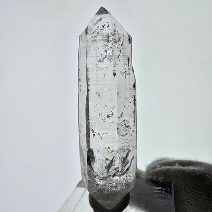 Skeleton Phantom Smoky Quartz DT Scepter Valentine Pocket, Namibia 52*14*11mm 