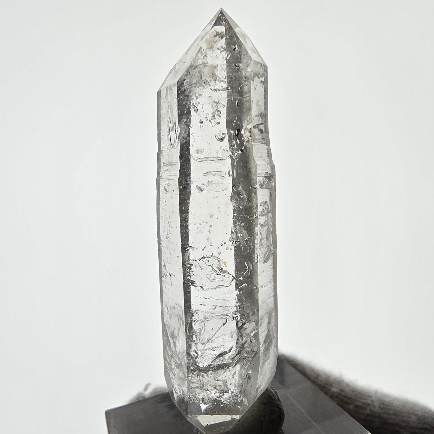 Skeleton Phantom Smoky Quartz DT Scepter Valentine Pocket, Namibia 52*14*11mm 