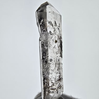 Sceptre squelette en quartz fumé Enhydro, 1 pochette bulle Saint-Valentin, Namibie 56 x 14 x 9 mm 
