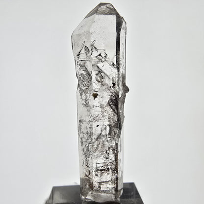 Sceptre squelette en quartz fumé Enhydro, 1 pochette bulle Saint-Valentin, Namibie 56 x 14 x 9 mm 