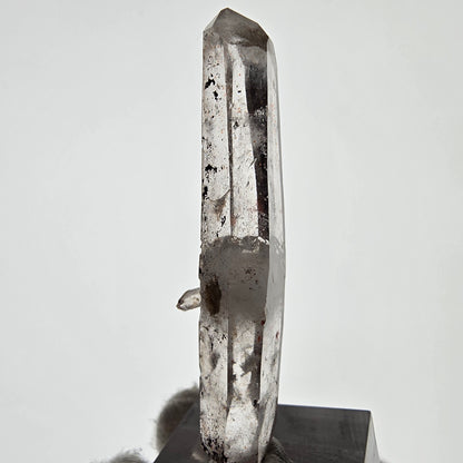 Sceptre de poche Saint-Valentin en quartz fumé fantôme squelette, Namibie 60 x 18 x 14 mm 
