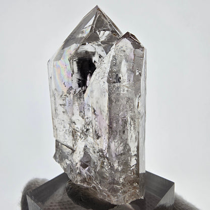 Sceptre squelette en améthyste Enhydro, pochette bulle XL pour la Saint-Valentin, Namibie 50 x 31 x 16 mm 