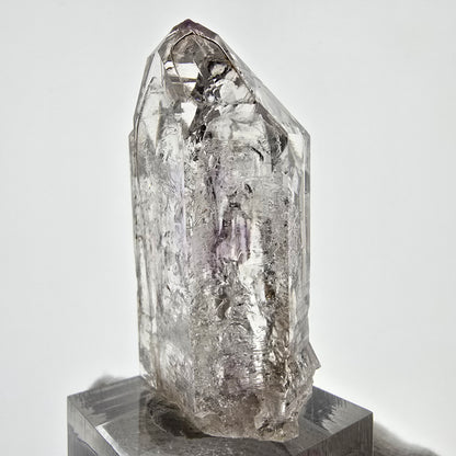 Sceptre squelette en améthyste Enhydro, pochette bulle XL pour la Saint-Valentin, Namibie 50 x 31 x 16 mm 