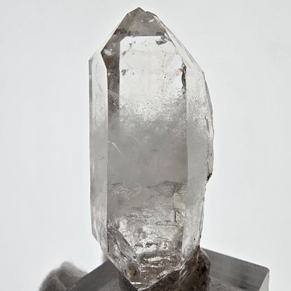 Skeleton Phantom Smoky Quartz DT Scepter, UV Calcite Valentine Pocket, Namibia 50*23*22mm 