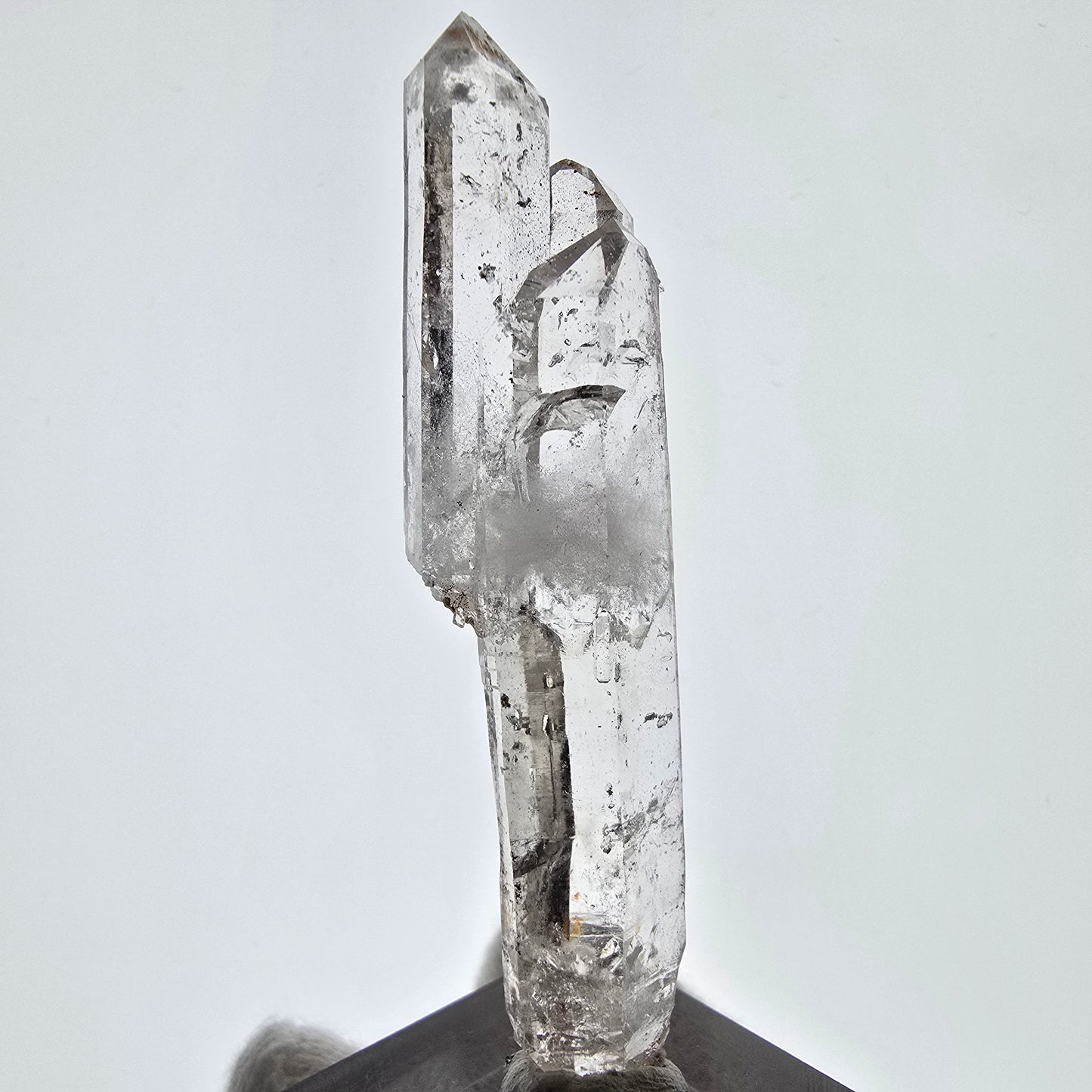 Skeleton Phantom Smoky Quartz DT Scepter Valentine Pocket, Namibia 65*14*12mm 
