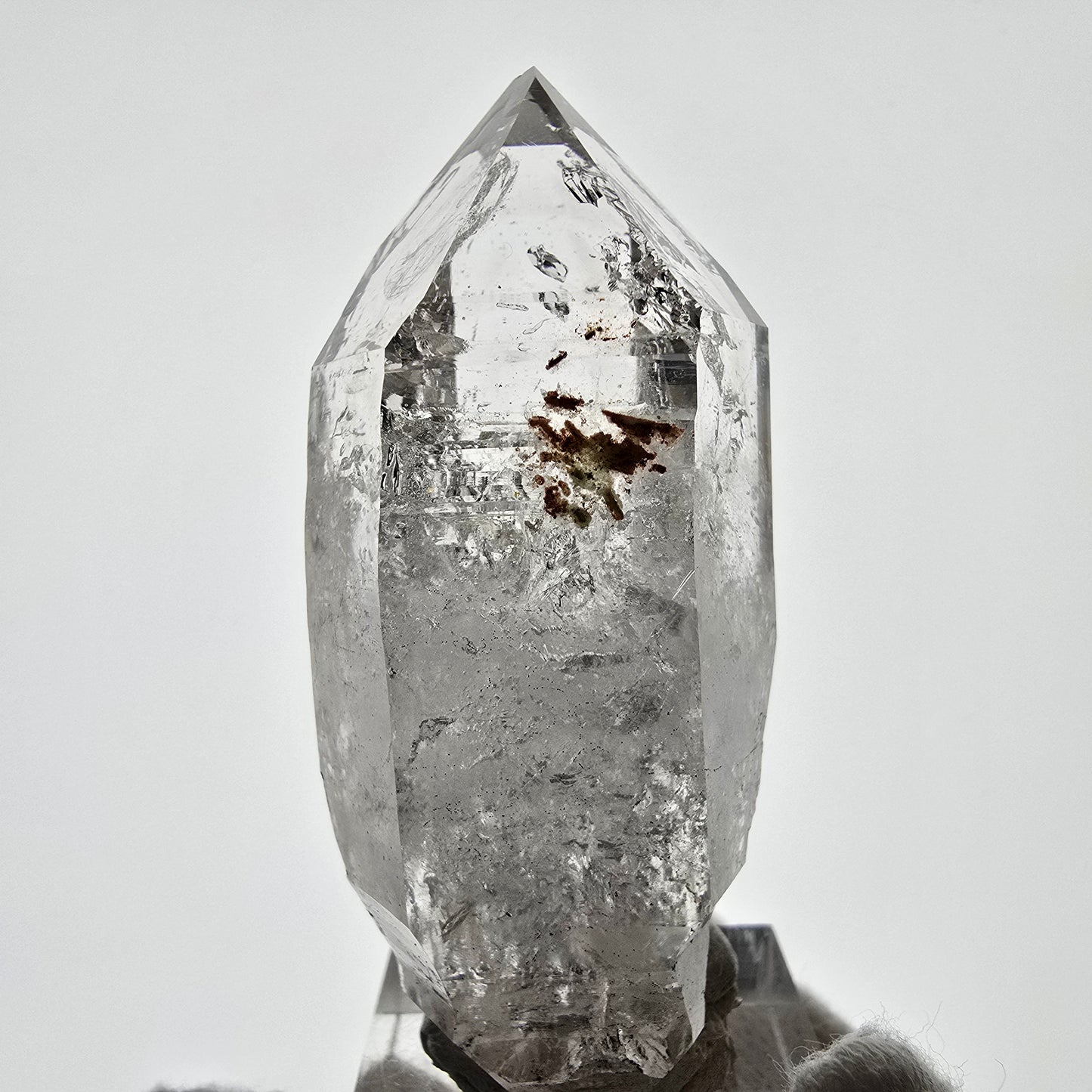 Skeleton Phantom Smoky Quartz DT Scepter Valentine Pocket, Namibia 64*30*24mm 