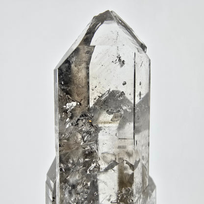 Lemurian Phantom Smoky Quartz Scepter Valentine Pocket, Namibia 50*26*15mm 